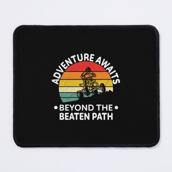 Item preview, Adventure Awaits Beyond the Beaten Pathv designed and sold by TroyRushGfx.