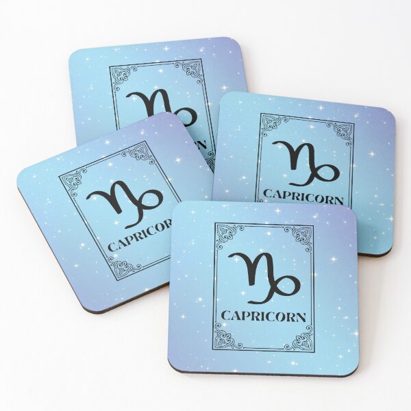 Item preview, Mystical Capricorn Zodiac Sign Celestial Astrology Design designed and sold by S-and-W-4ever.