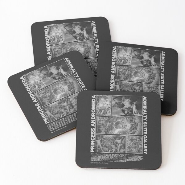 Item preview, PRINCESS ANDROMEDA ART GALLERY (B/W) designed and sold by monsterdonut.