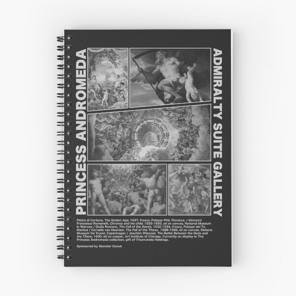 Item preview, PRINCESS ANDROMEDA ART GALLERY (B/W) designed and sold by monsterdonut.