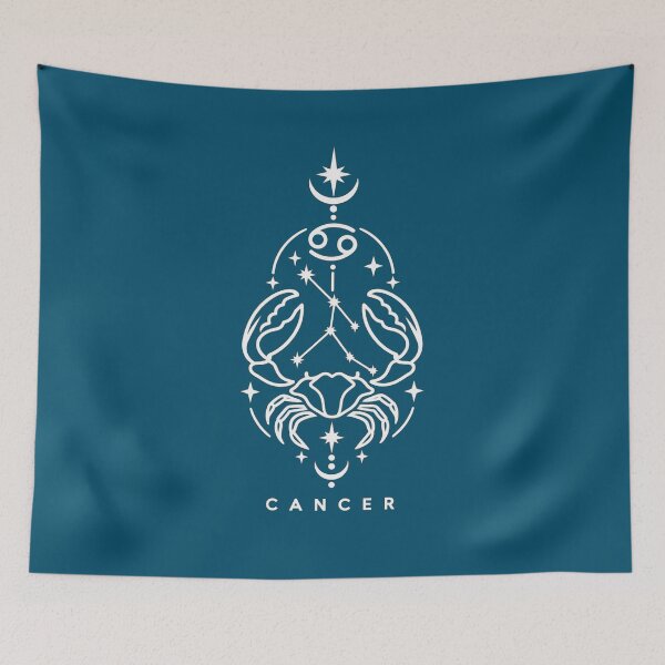 Item preview, Cancer Zodiac T-Shirt | Constellation Star Sign Line Art Tee | Astrology Gift for Cancer Season designed and sold by ElegantPeople.