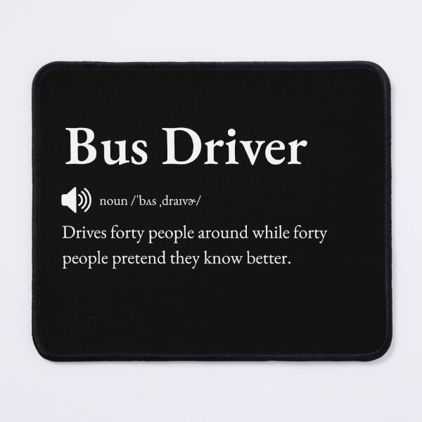 Item preview, Bus Driver Funny Definition: Gift for Coworker, Friend or Special Someone | Road Warrior's Driving Banter designed and sold by BrooklynRhodes.