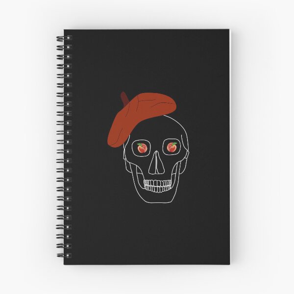 Item preview, French Skull with Red Beret and Peach Eyes designed and sold by laxmanrajart.