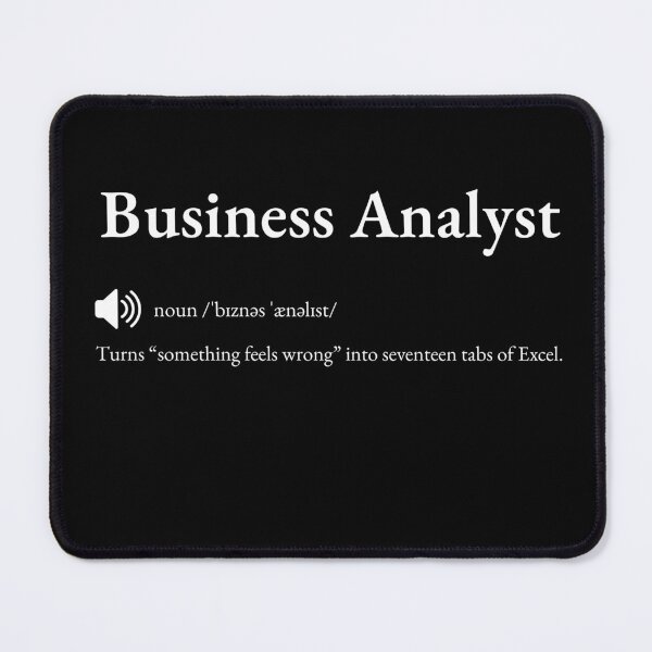 Item preview, Business Analyst Funny Definition: Gift for Coworker, Friend or Special Someone | Data Detective's Office Banter designed and sold by BrooklynRhodes.