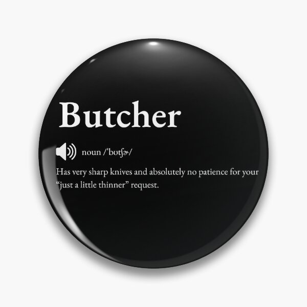 Item preview, Butcher Funny Definition: Gift for Coworker, Friend or Special Someone | Meat Cutter's Shop Banter designed and sold by BrooklynRhodes.