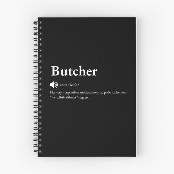 Item preview, Butcher Funny Definition: Gift for Coworker, Friend or Special Someone | Meat Cutter's Shop Banter designed and sold by BrooklynRhodes.