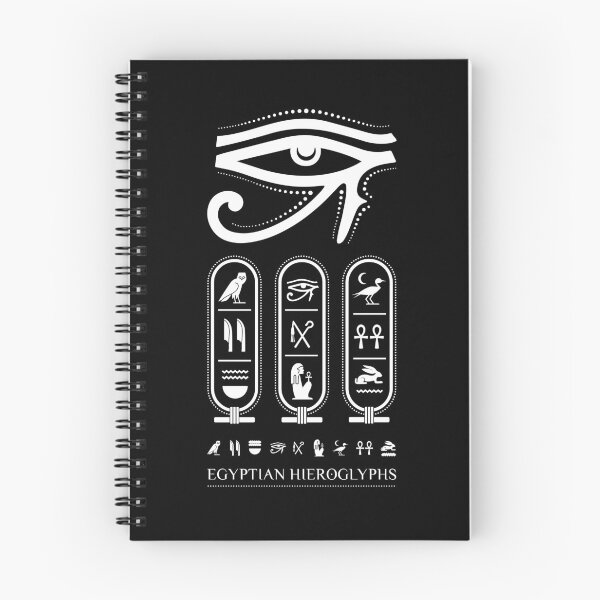 Item preview, Ancient Egyptian symbol art: the Eye of Horus, the Ankh symbol, and the sacred cobra symbol  designed and sold by GulfSignature.