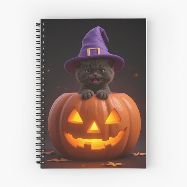 Item preview, Cute Halloween Black Cat with Witch Hat designed and sold by MargaretPolanco.