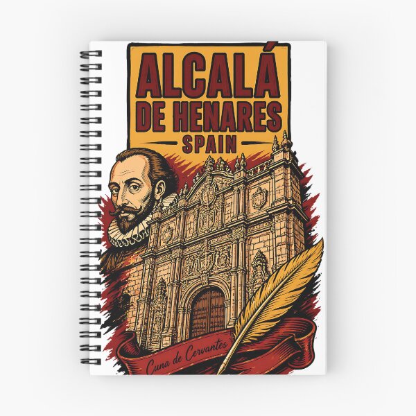 Item preview, Alcala De Henares Spain Vintage Travel Tourism designed and sold by TravelersGems.