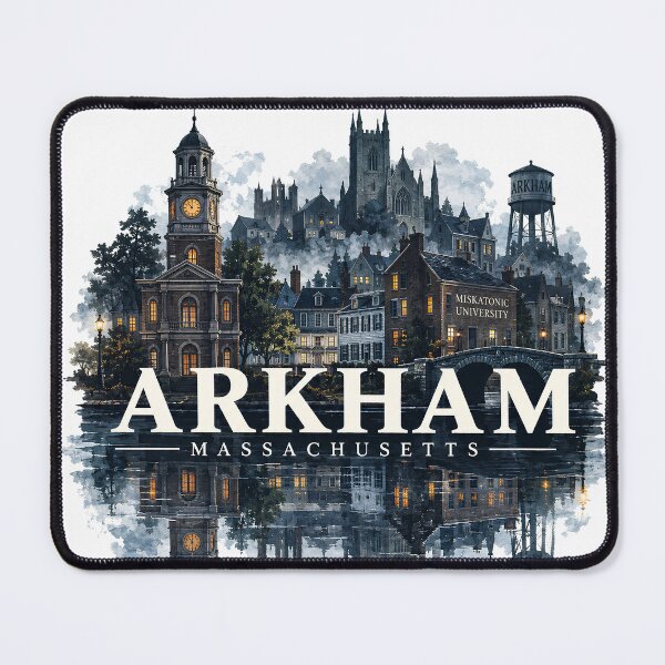Item preview, Arkham Massachusetts Vintage Gothic New England City Lovecraft De designed and sold by Extravanganzza.