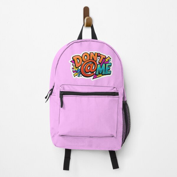 Item preview, Don't @ Me Bold Pop Art Sticker designed and sold by CyberPunkSpace.