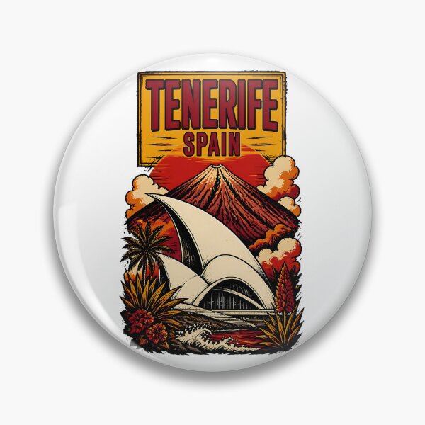 Item preview, Tenerife Spain Vintage Travel Tourism designed and sold by TravelersGems.