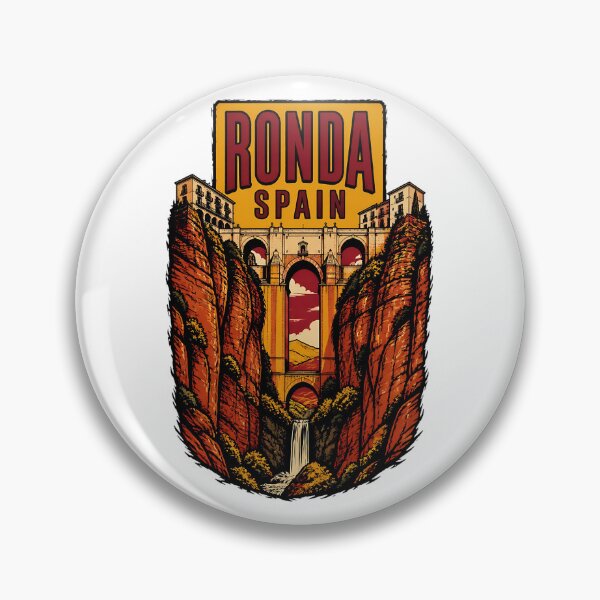 Item preview, Ronda Spain Vintage Travel Tourism designed and sold by TravelersGems.