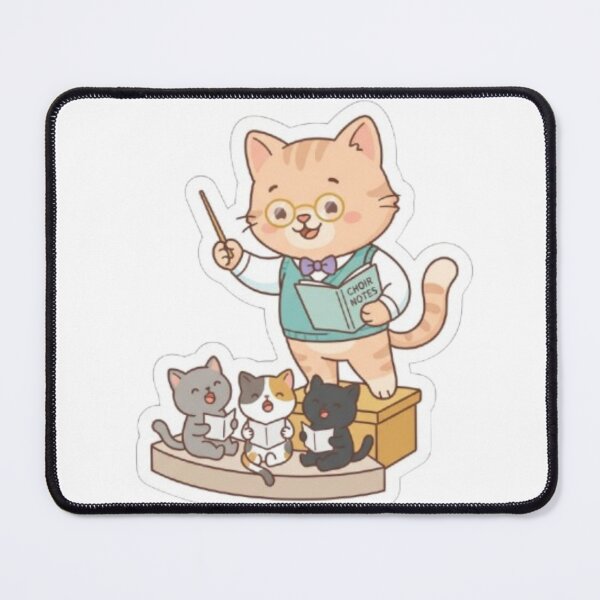 Item preview, Kitten Choir Class Leader designed and sold by PrintforDesign.