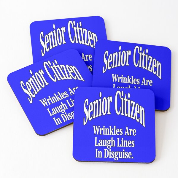Item preview, Funny Senior Citizen Wrinkles Are Laugh Lines In Disguise Design designed and sold by fantasticdesign.