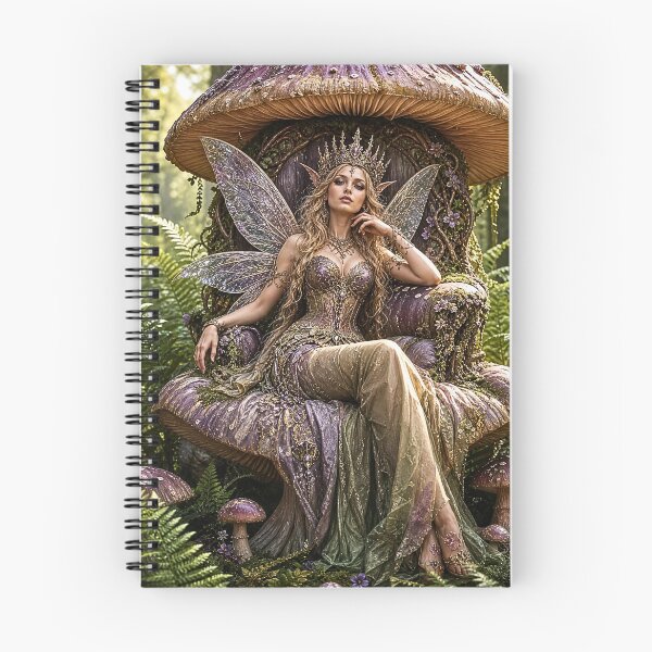 Item preview, Enchanted Mushroom Throne Fairy Queen designed and sold by Storybook Botanica.