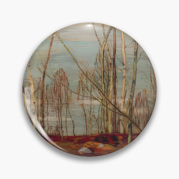 Item preview, Frozen lake, early spring, algonquin park - 1914 designed and sold by VeilOfPigments.