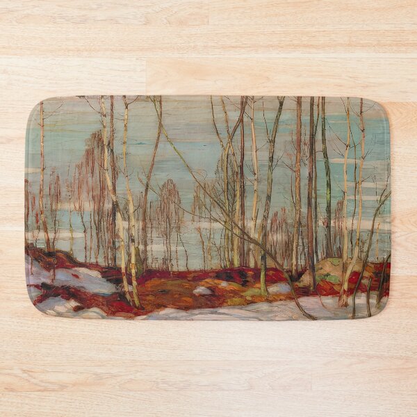Item preview, Frozen lake, early spring, algonquin park - 1914 designed and sold by VeilOfPigments.