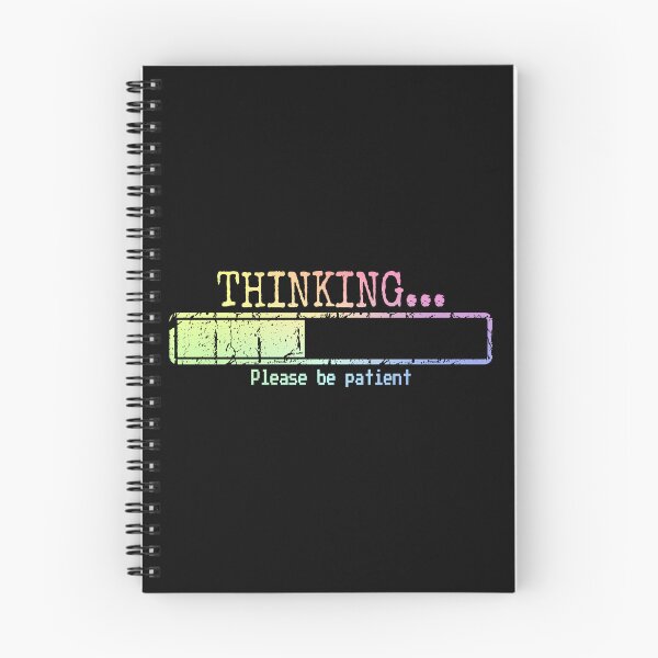Item preview, Thinking Please Be Patient Funny Humor Gift for Men designed and sold by ScienceCorner.