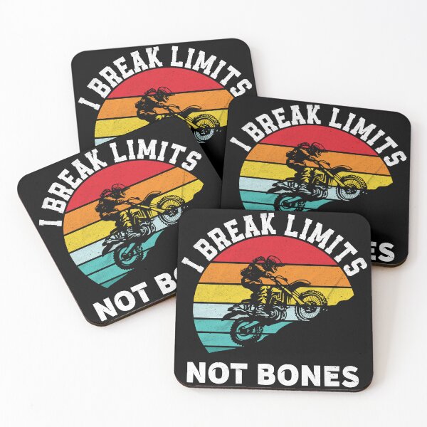Item preview, I Break Limits, Not Bones designed and sold by TroyRushGfx.