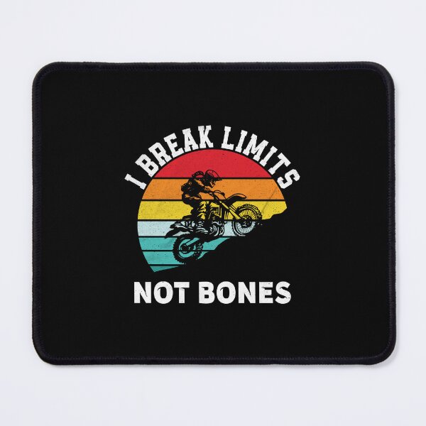 Item preview, I Break Limits, Not Bones designed and sold by TroyRushGfx.