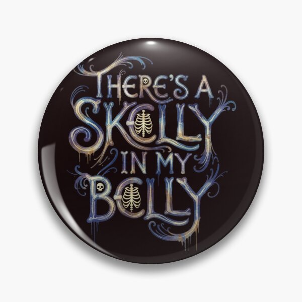 Item preview, There's a Skelly in My Belly designed and sold by SkrabinhoArt.