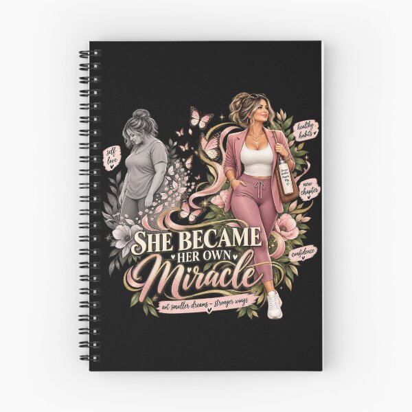 Item preview, She Became Her Own Miracle – Women’s Glow Up & Transformation | Self Love Confidence designed and sold by JanuszJarowicz.