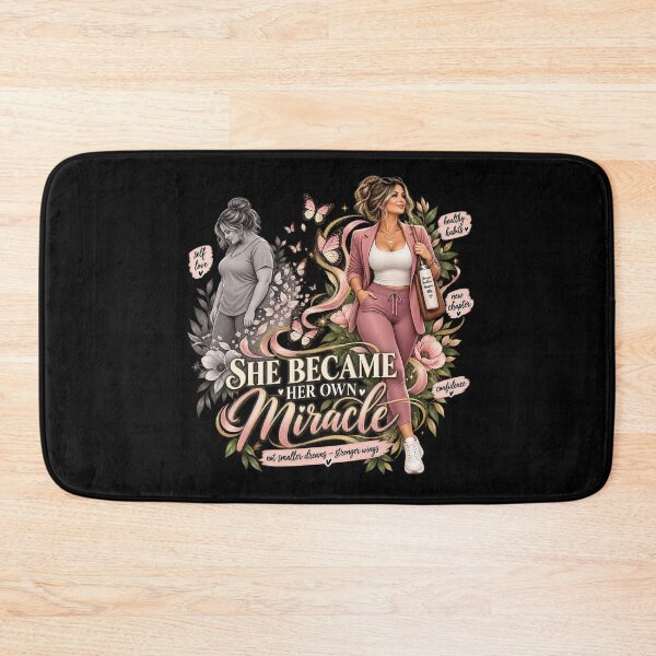Item preview, She Became Her Own Miracle – Women’s Glow Up & Transformation | Self Love Confidence designed and sold by JanuszJarowicz.