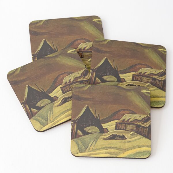 Item preview, Grey day, laurentians - 1928 designed and sold by VeilOfPigments.
