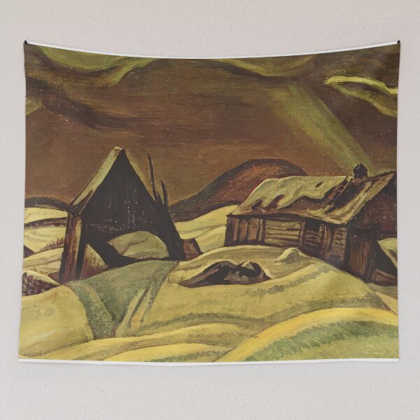 Item preview, Grey day, laurentians - 1928 designed and sold by VeilOfPigments.