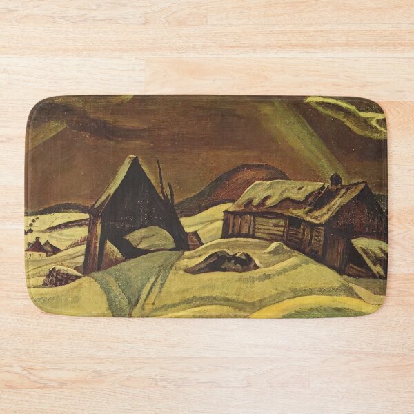 Item preview, Grey day, laurentians - 1928 designed and sold by VeilOfPigments.