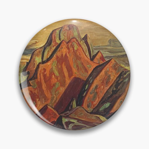 Item preview, Hills at great bear lake - 1953 designed and sold by VeilOfPigments.