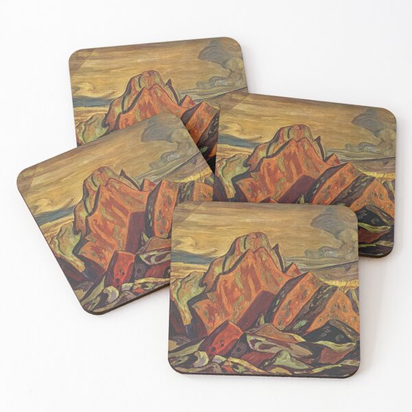 Item preview, Hills at great bear lake - 1953 designed and sold by VeilOfPigments.
