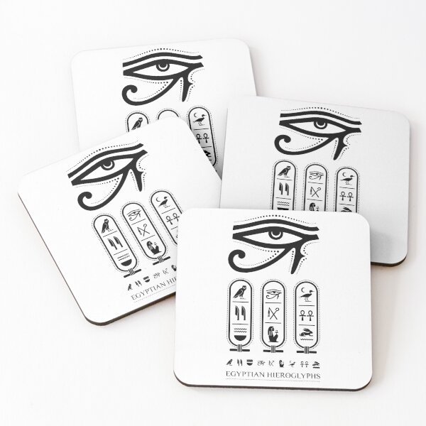 Item preview, Ancient Egyptian symbol art: the Eye of Horus designed and sold by FlatInkStudio.