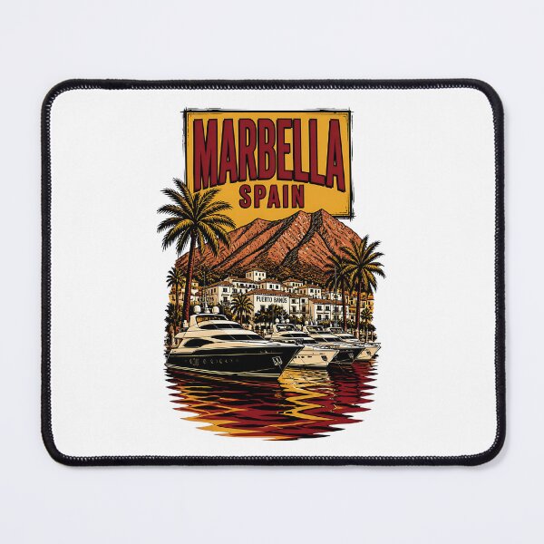 Item preview, Marbella Spain Vintage Travel Tourism designed and sold by TravelersGems.