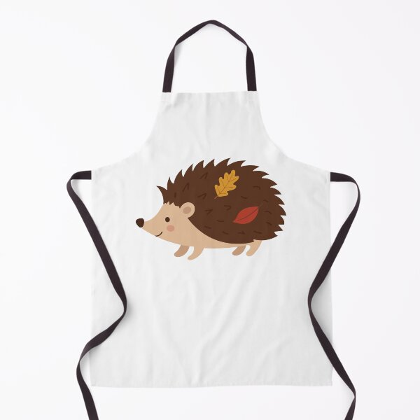 Item preview, Cute Autumn Hedgehog With Leaves  designed and sold by BetweenForms.