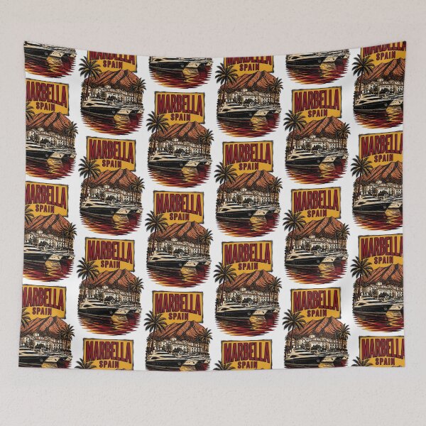 Item preview, Marbella Spain Vintage Travel Tourism designed and sold by TravelersGems.