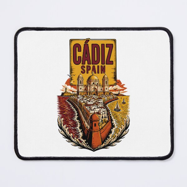 Item preview, Cadiz Spain Vintage Travel Tourism designed and sold by TravelersGems.