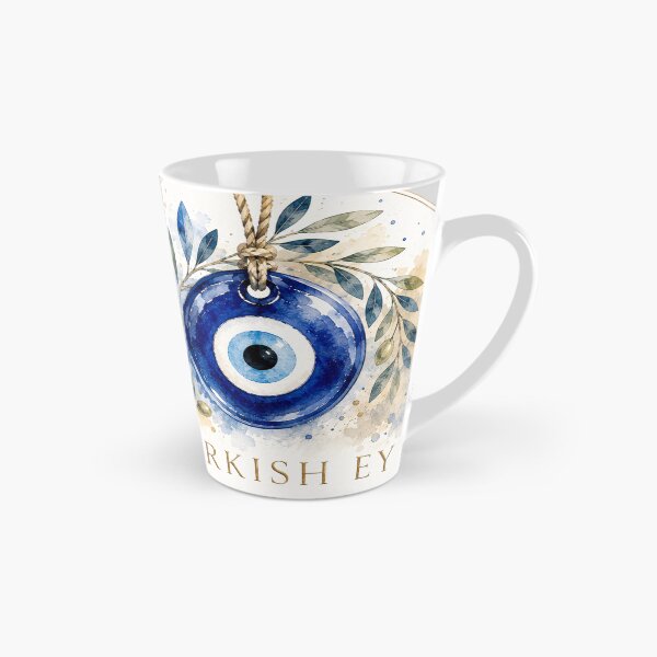 Item preview, Turkish Evil Eye Nazar Amulet Watercolor Protection Art designed and sold by GusiaTreasures.
