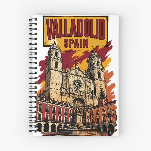 Item preview, Valladolid Spain Vintage Travel Tourism designed and sold by TravelersGems.