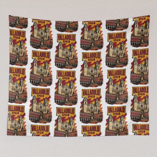 Item preview, Valladolid Spain Vintage Travel Tourism designed and sold by TravelersGems.