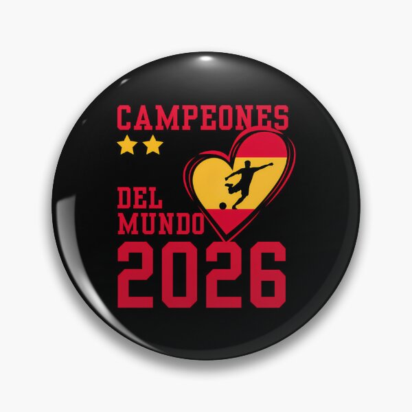 Item preview, Campeones Del Mundo 2026  Spain World Champions Soccer European Football Design designed and sold by PerryAshh.