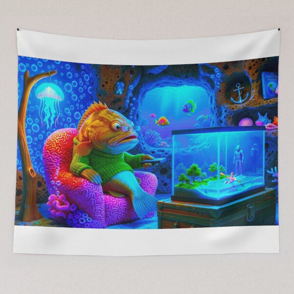 Item preview, Undersea Chilling!! designed and sold by Harold122Jade.