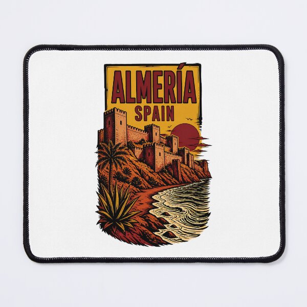 Item preview, Almeria Spain Vintage Travel Tourism designed and sold by TravelersGems.