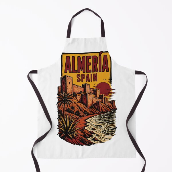 Item preview, Almeria Spain Vintage Travel Tourism designed and sold by TravelersGems.