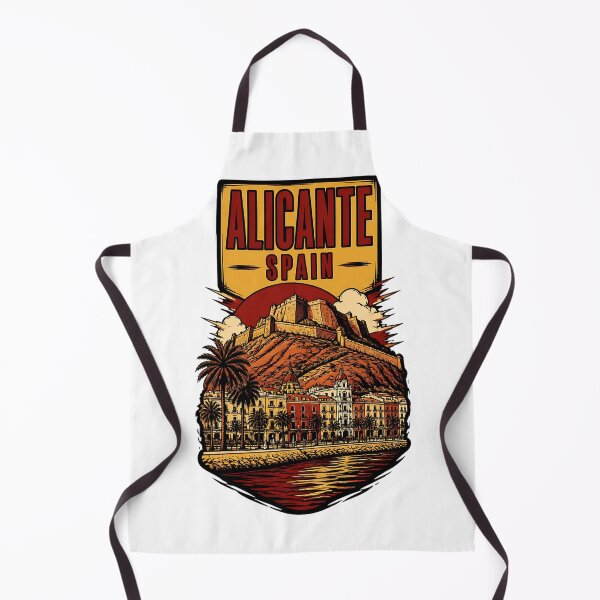 Item preview, Alicante Spain Vintage Travel Tourism designed and sold by TravelersGems.