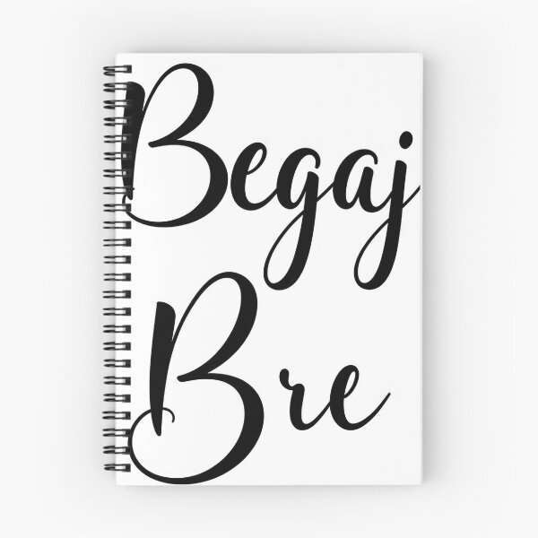 Item preview, Begaj Bre - Serbian Slang Typography designed and sold by DukeNiko.