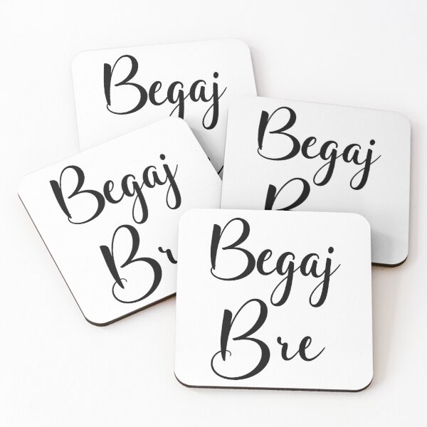 Item preview, Begaj Bre - Serbian Slang Typography designed and sold by DukeNiko.