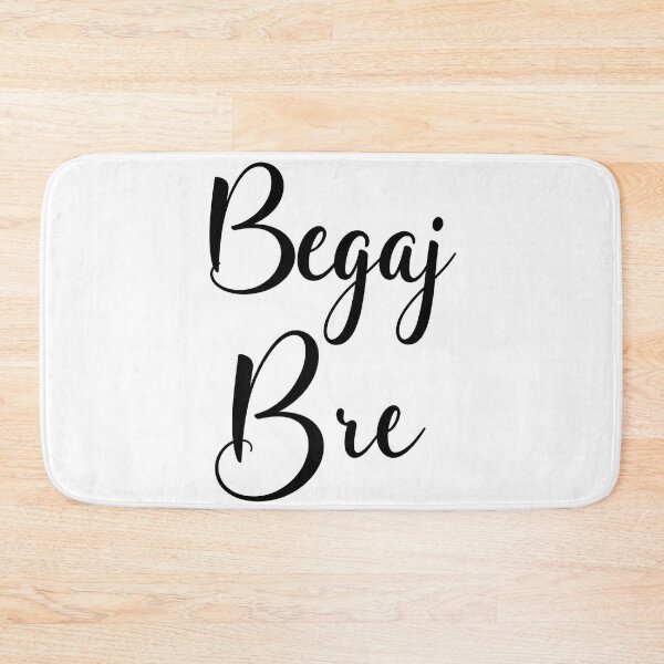 Item preview, Begaj Bre - Serbian Slang Typography designed and sold by DukeNiko.