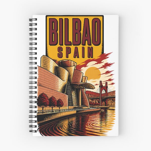 Item preview, Bilbao Spain Vintage Travel Tourism designed and sold by TravelersGems.